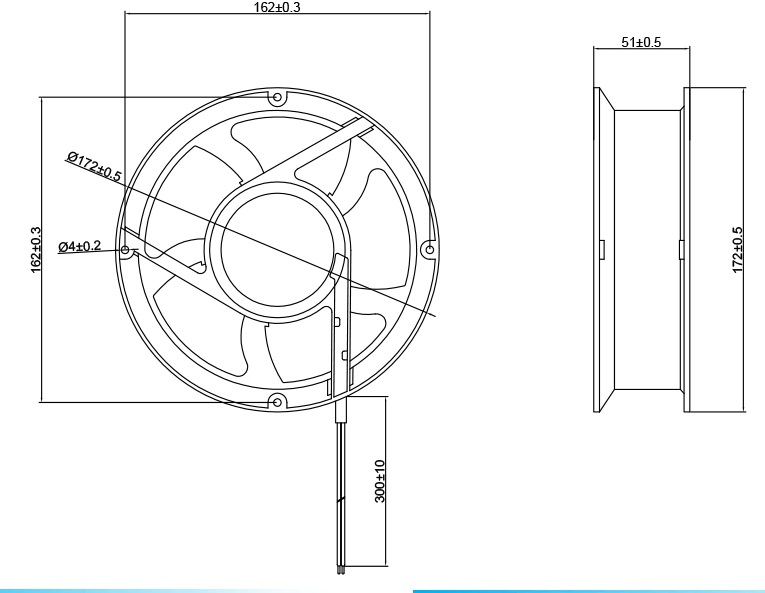 MFD17251R Dimensions